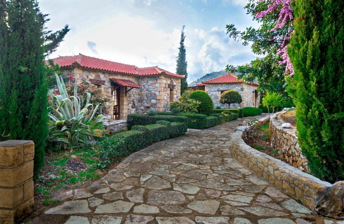 Porto Kalamitsi Stone-Built Bungalows Kardamyli Exterior foto